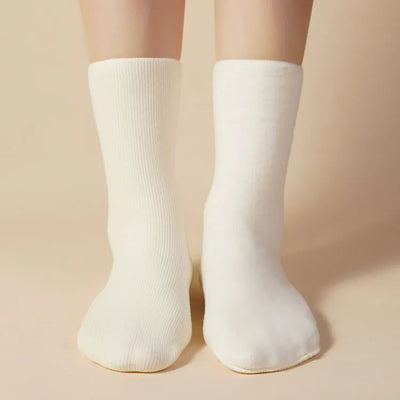 Chaussettes chaudes d'hiver polaires mi-hautes