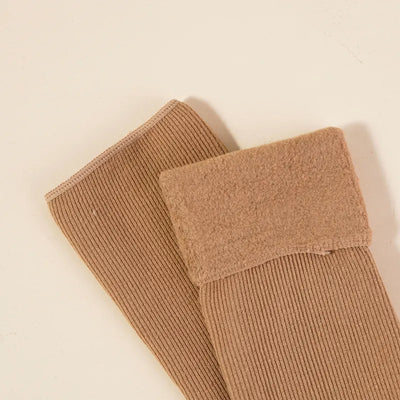 Chaussettes chaudes d'hiver polaires mi-hautes
