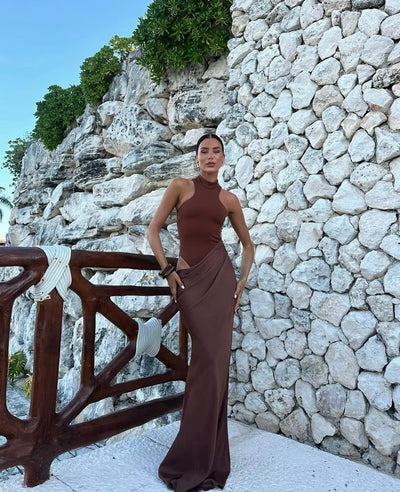 Robe asymétrique dos nageur