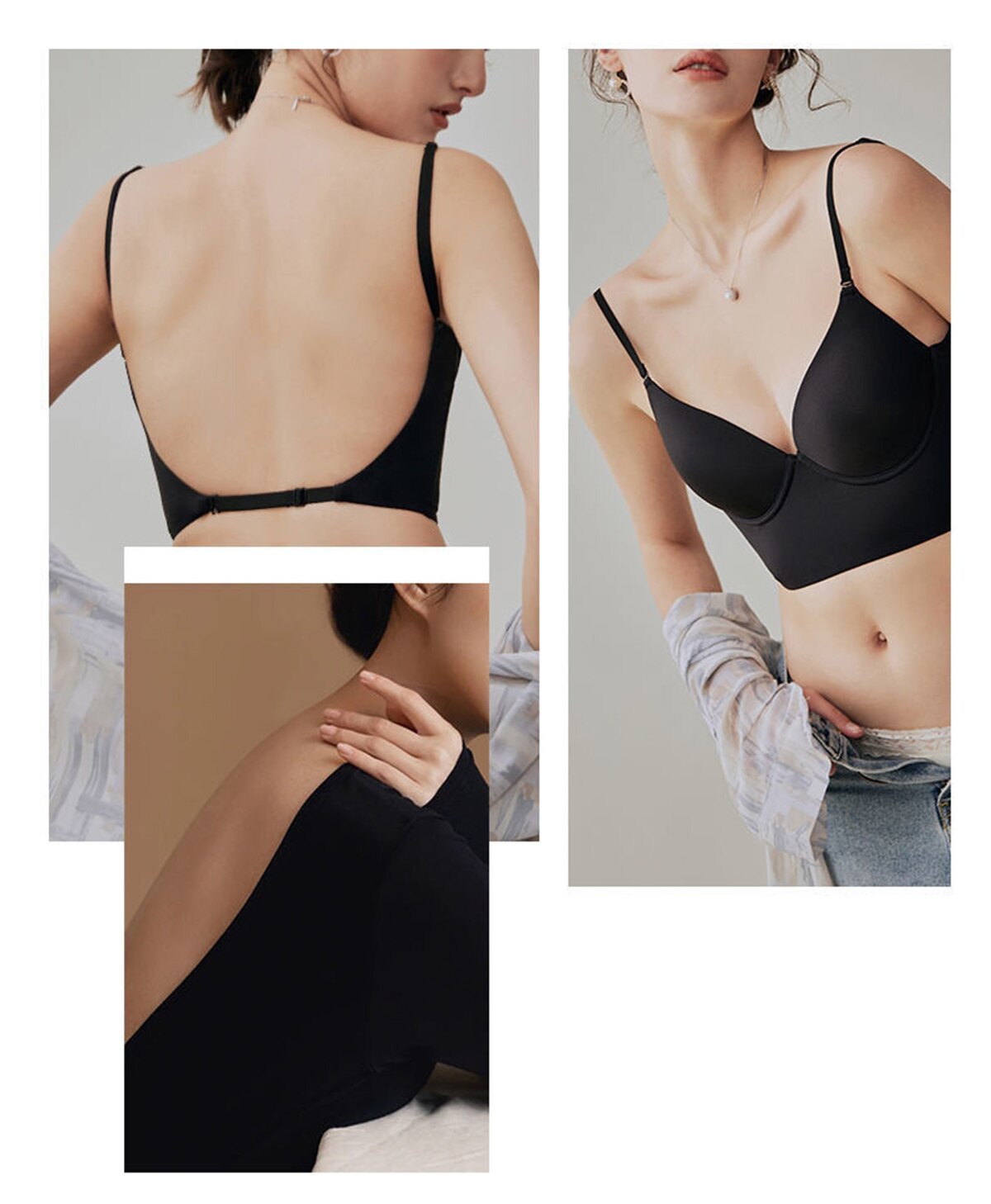 Soutien-Gorge grand dos nu