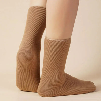 Chaussettes chaudes d'hiver polaires mi-hautes