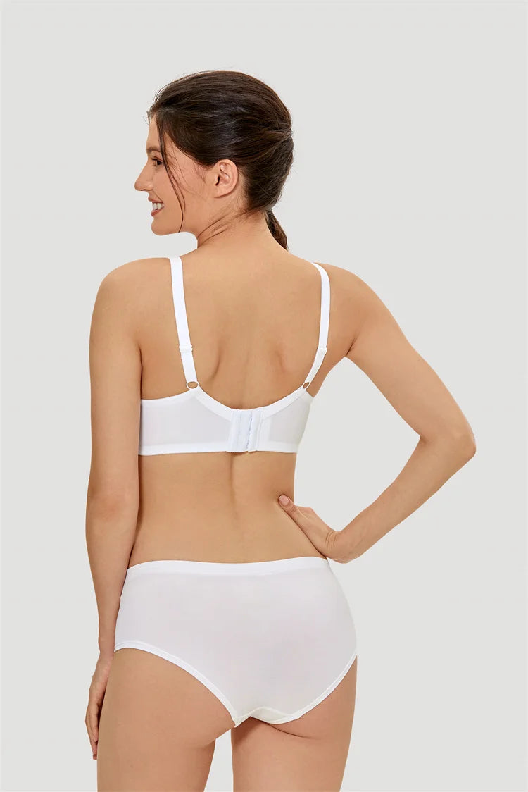 Soutien-gorge d'allaitement à armatures couverture complète
