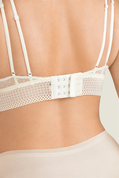 Soutien-gorge d'allaitement en dentelle ajourée