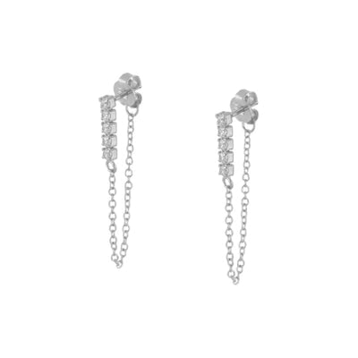 Chaines d'oreilles brillantes Emma