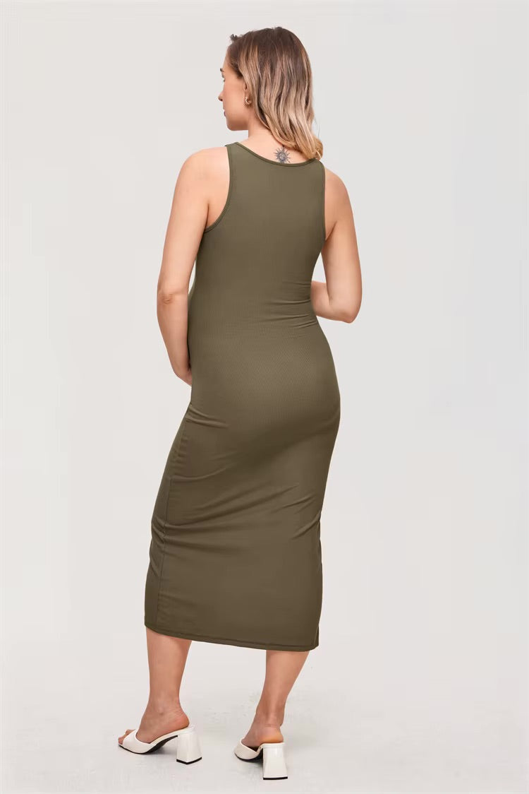 Robe cintrée extensible