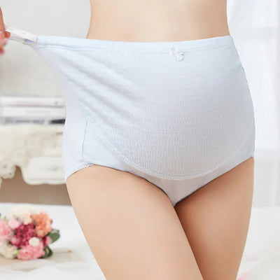 Culotte de grossesse en coton taille haute