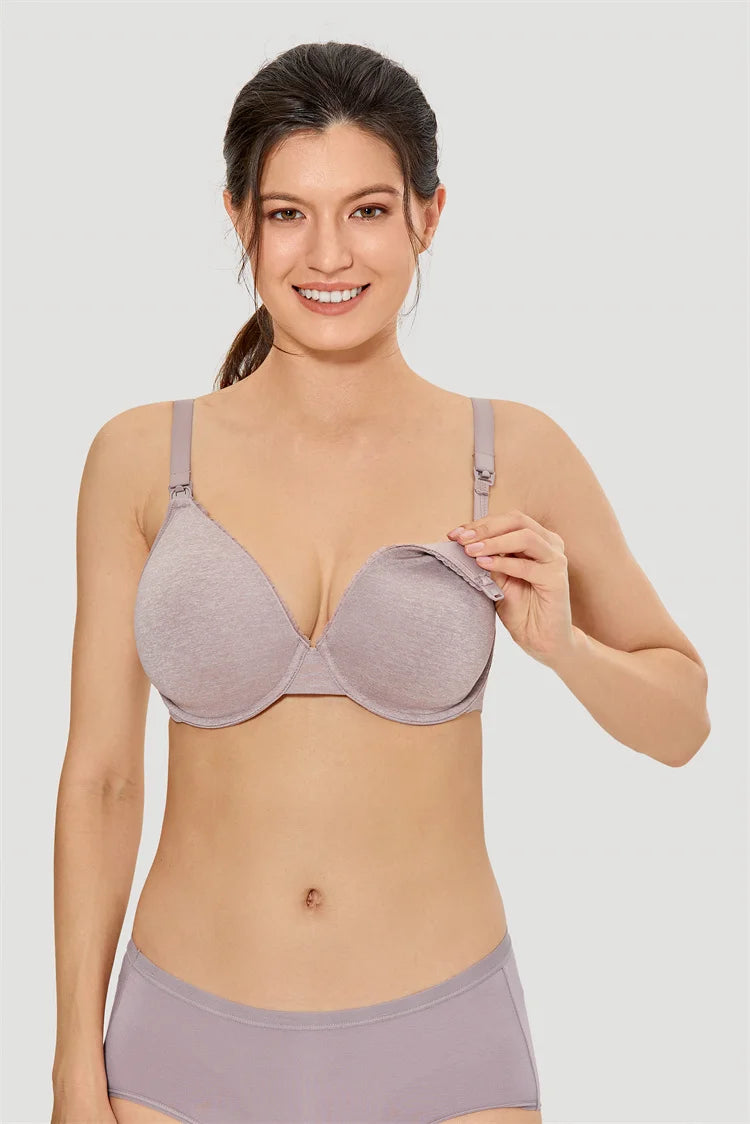Soutien-gorge d'allaitement à armatures couverture complète