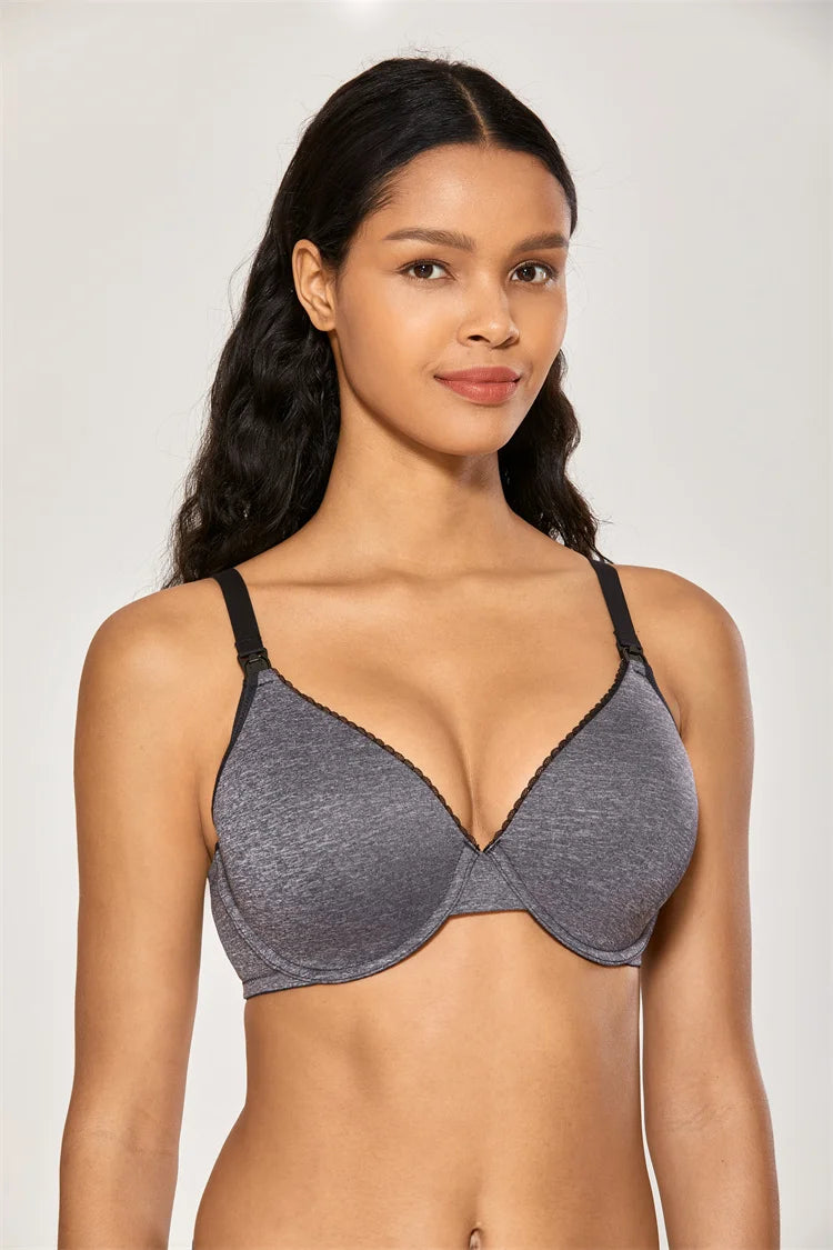 Soutien-gorge d'allaitement à armatures couverture complète