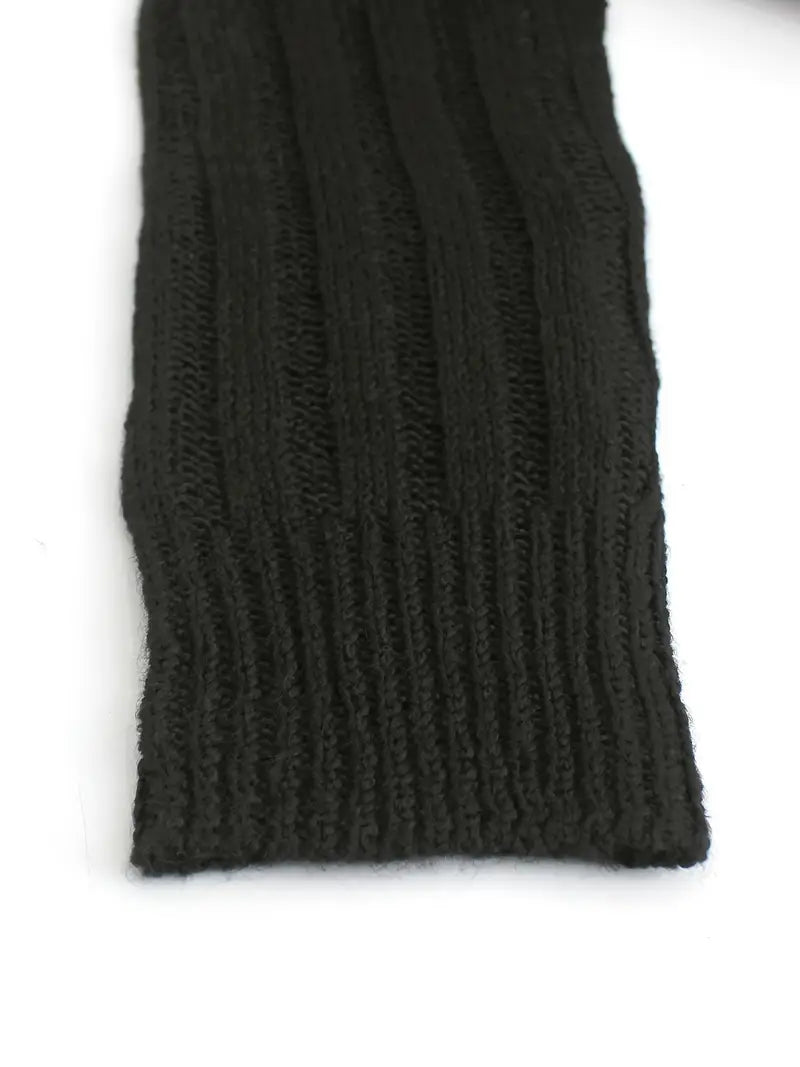 Cardigan long manches longues effet robe