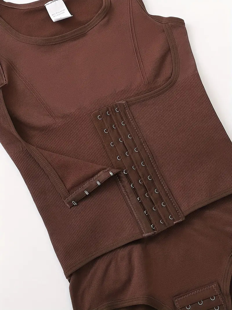 Body modelant avec ceinture gainante