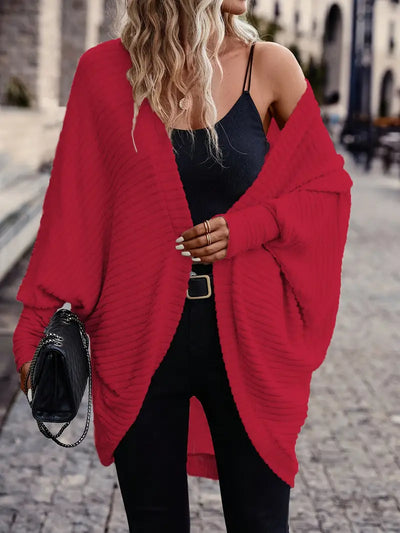 Cardigan ample manches serrées