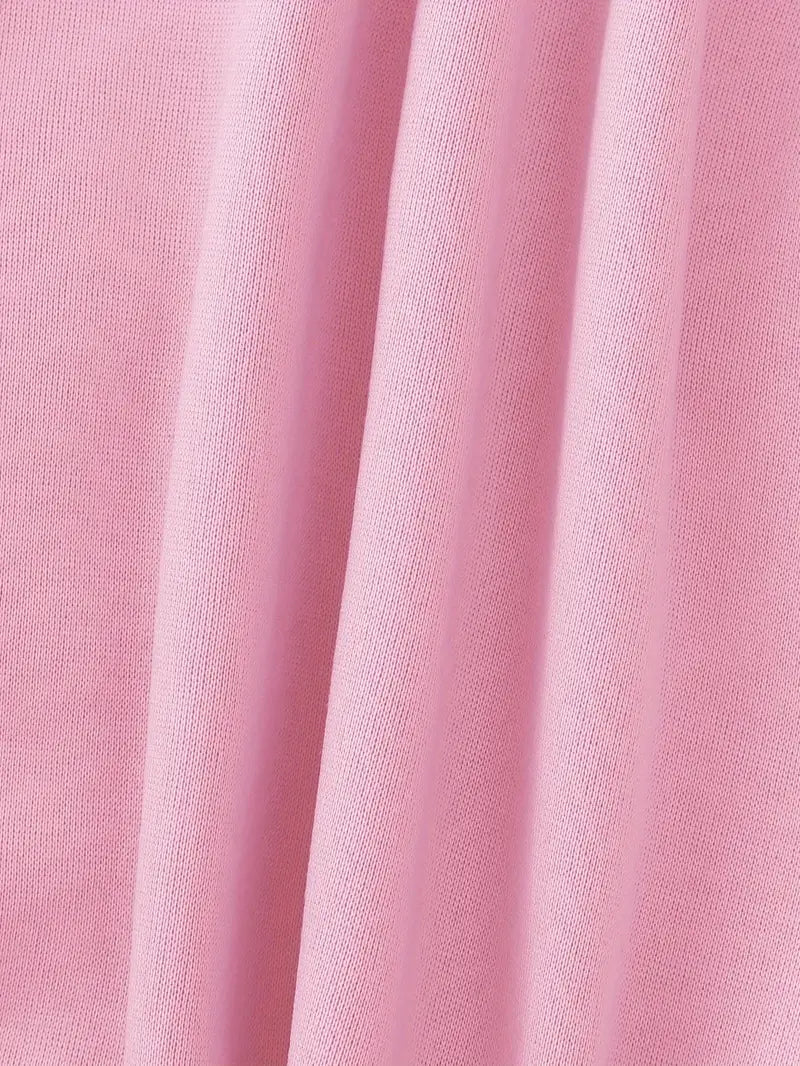 Sweat décontracté avec lettrage manches longues