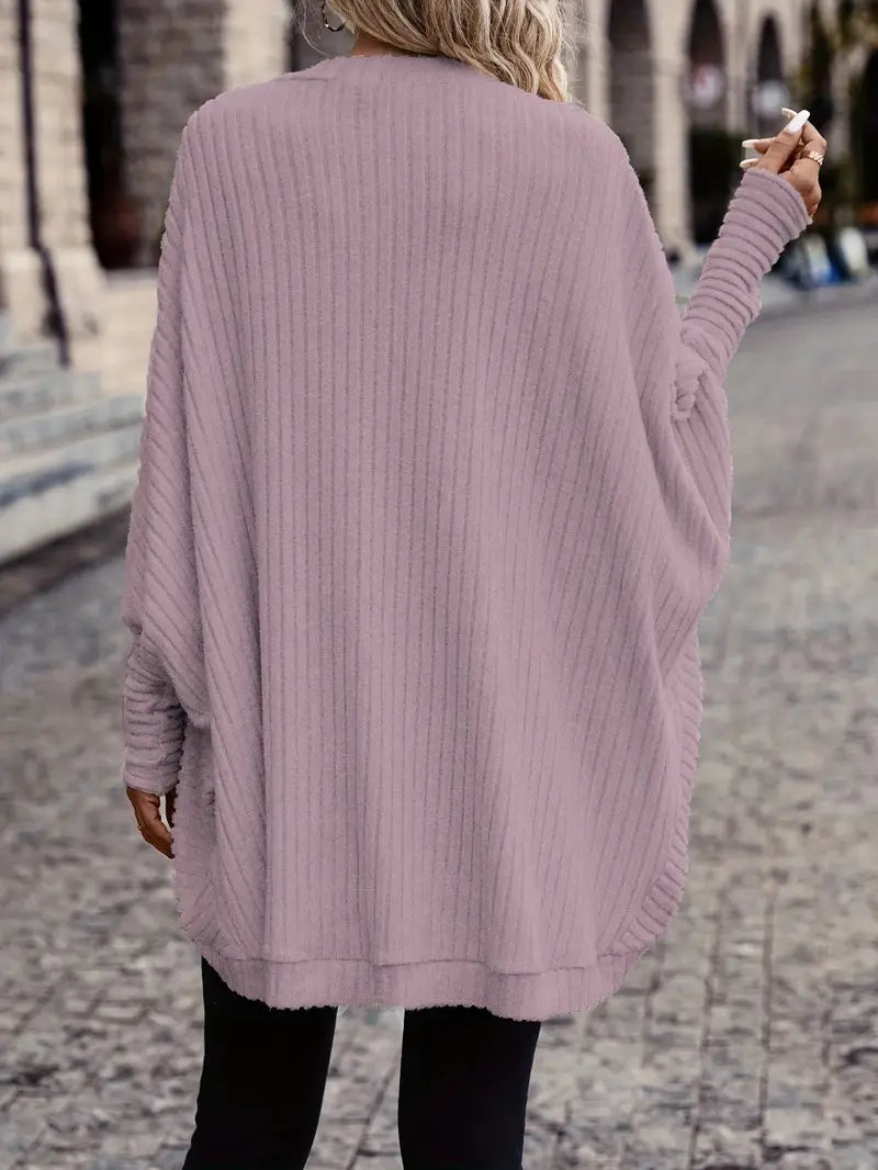 Cardigan ample manches serrées