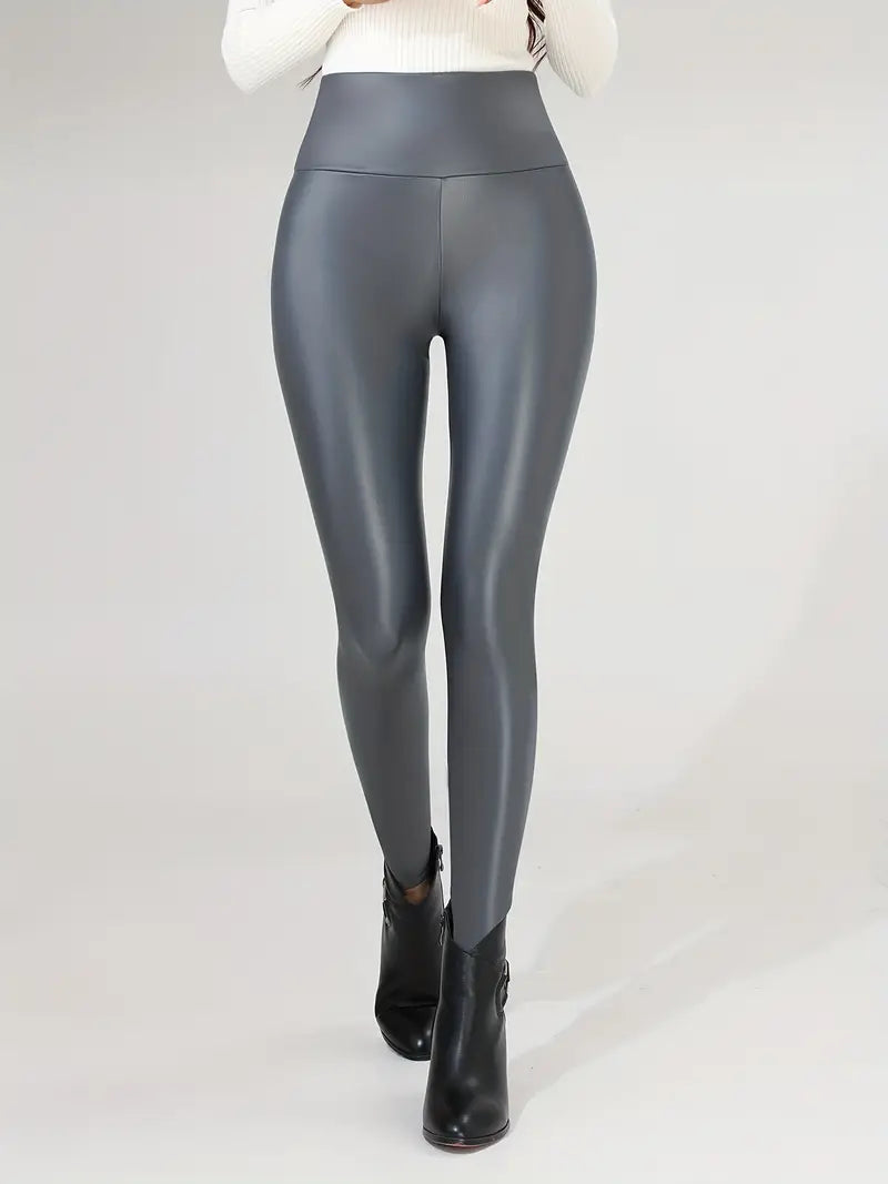 Legging chaud taille haute effet amincissant