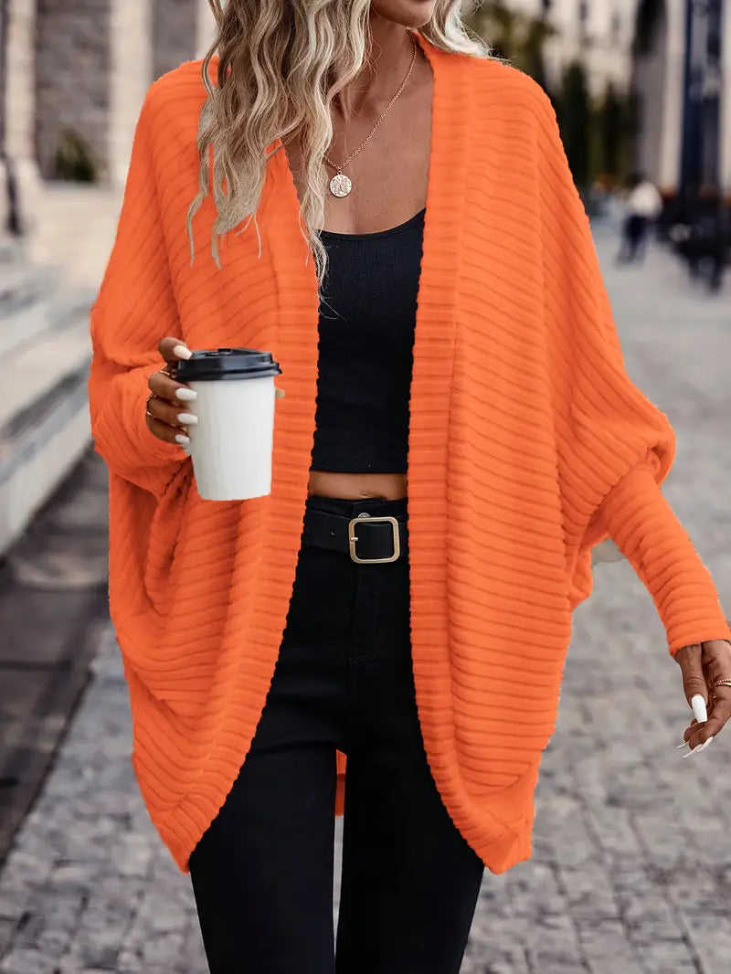 Cardigan ample manches serrées