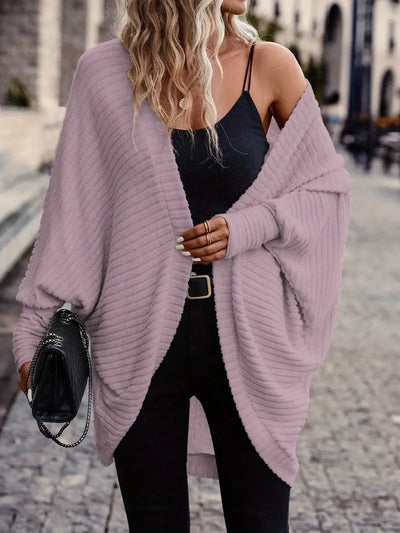 Cardigan ample manches serrées