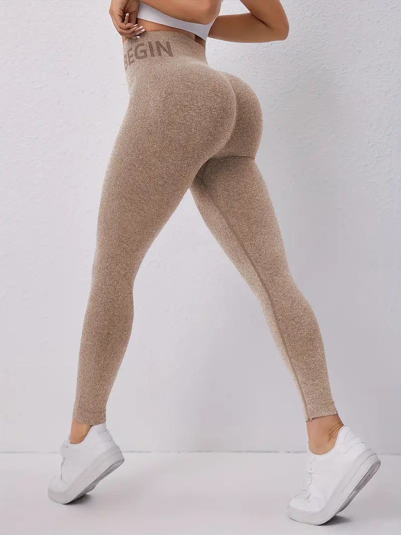 Legging de sport taille haute extensible