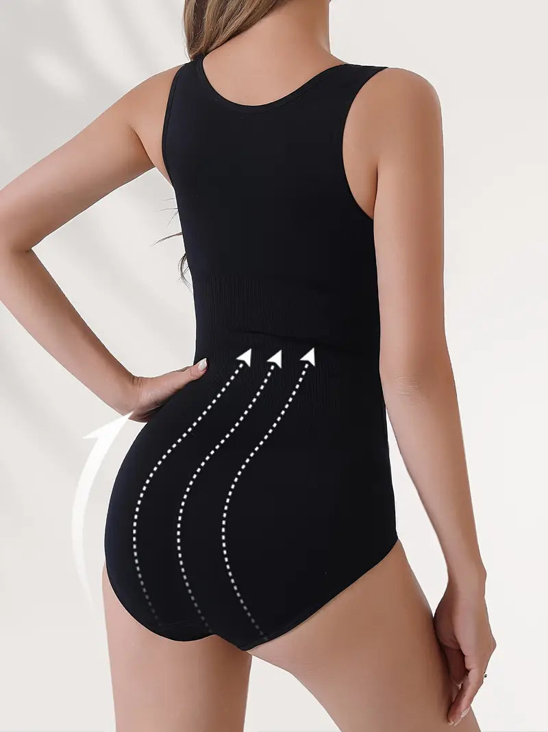 Body modelant avec ceinture gainante