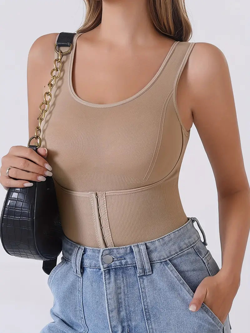 Body modelant avec ceinture gainante