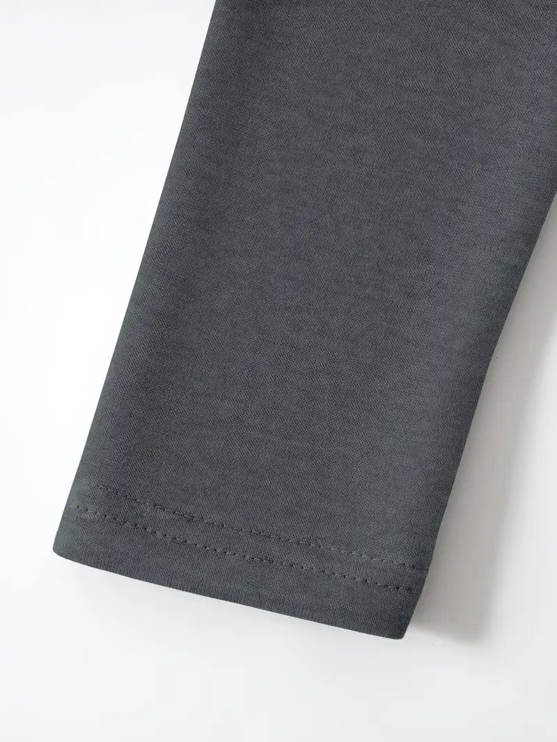 Gilet long à capuche fermeture éclair décontracté