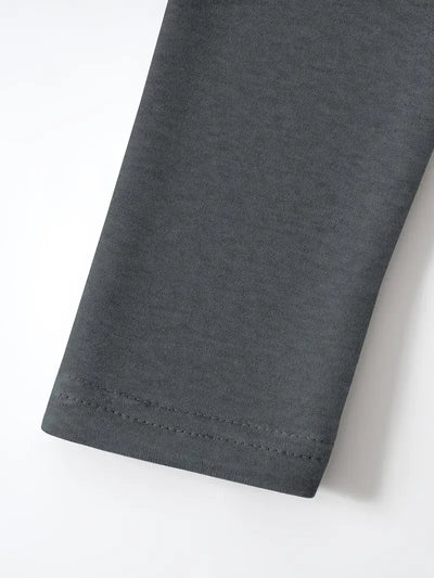 Gilet long à capuche fermeture éclair décontracté