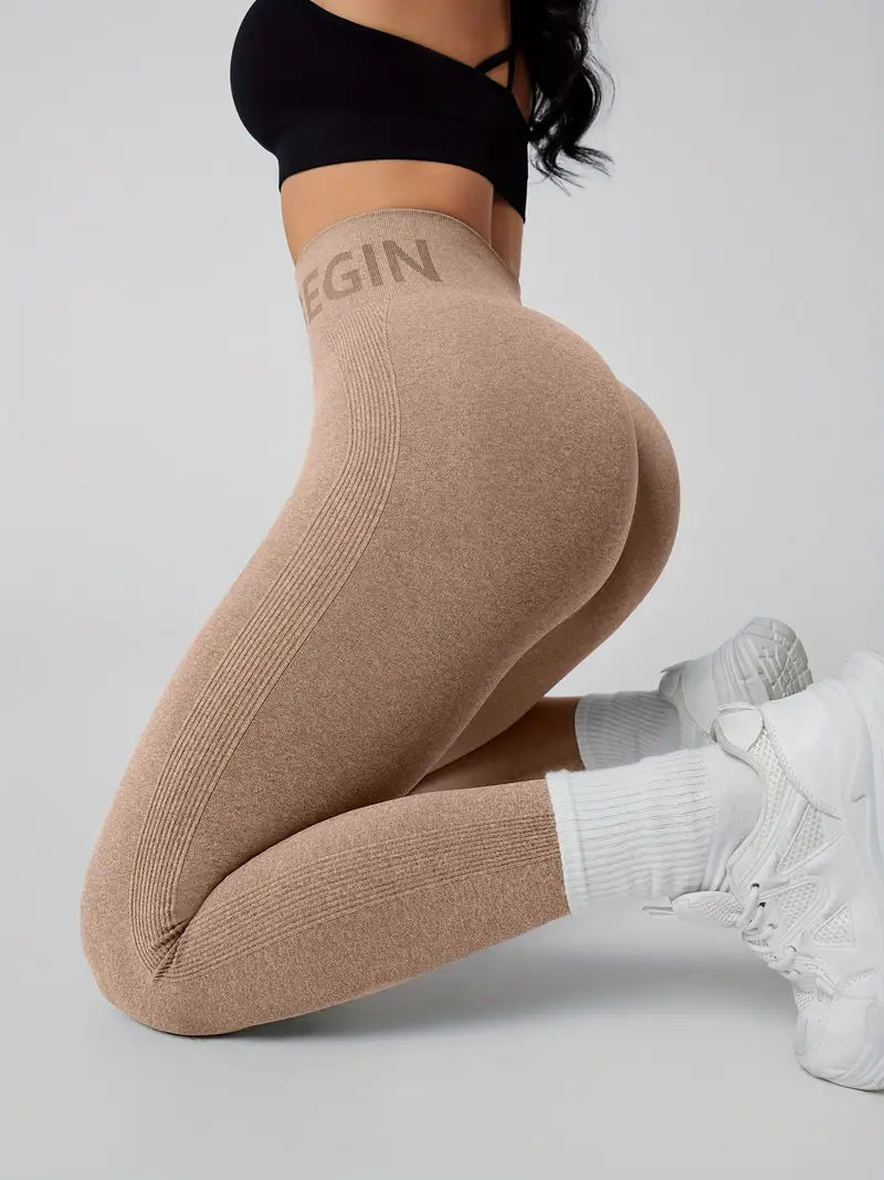 Legging de sport taille haute extensible