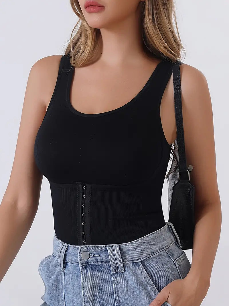 Body modelant avec ceinture gainante