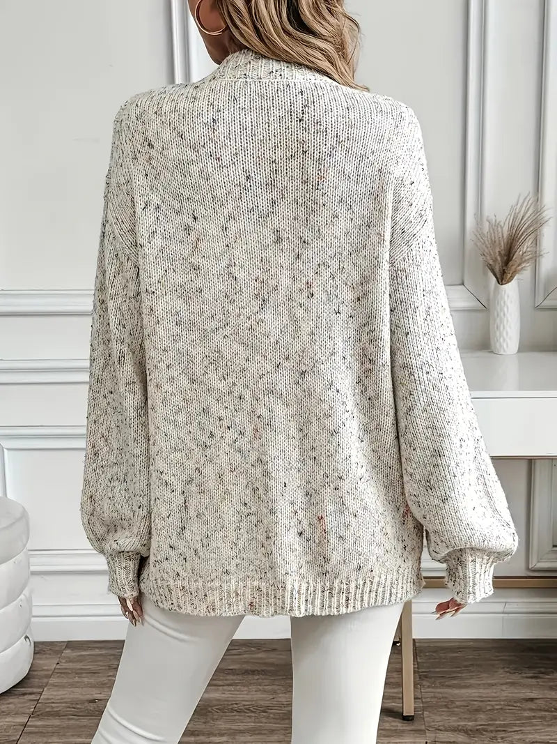 Gilet mi-long Chic avec boutons dorés