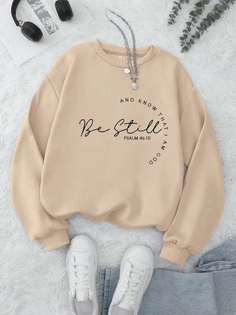 Sweat Pull Décontracté à Imprimé Géométrique