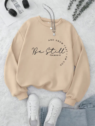 Sweat Pull Décontracté à Imprimé Géométrique