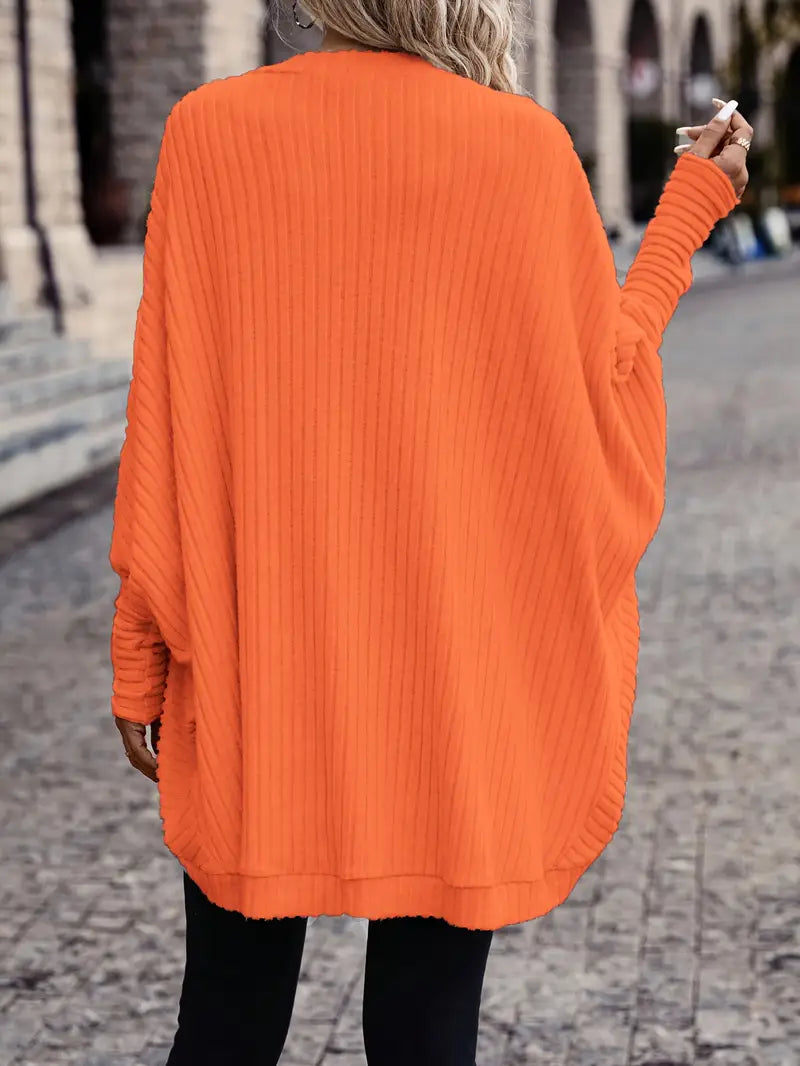 Cardigan ample manches serrées