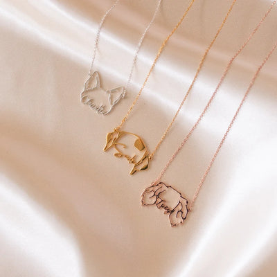 Collier personnalisable oreilles chien et chat