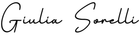 GIULIA SORELLI