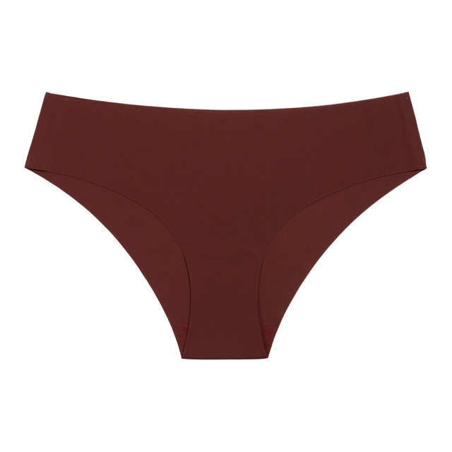 Culotte échancrée effet soie glacée