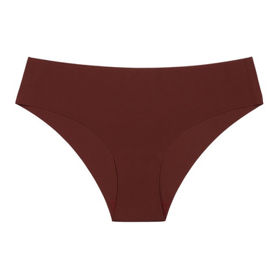 Culotte échancrée effet soie glacée