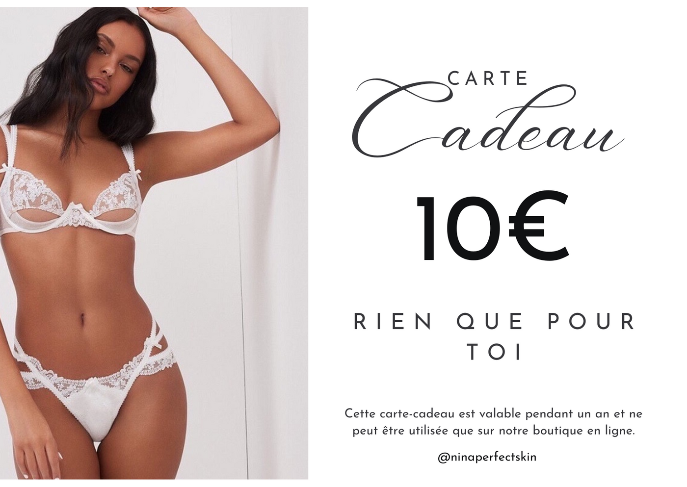 Carte-cadeau NINA PERFECT SKIN