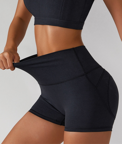 Shorts esportivos push-up
