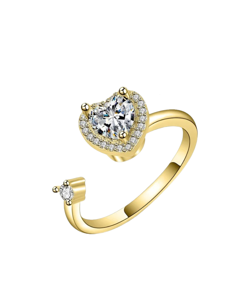 Bague relaxante Giulia Or