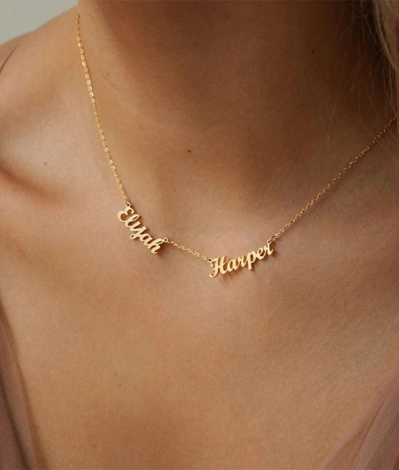 Collier personnalisable prénoms