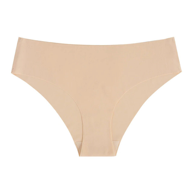 Culotte échancrée effet soie glacée