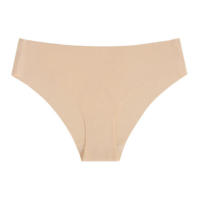 Culotte échancrée effet soie glacée