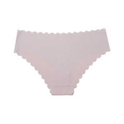 Culotte fine à bords dentelés