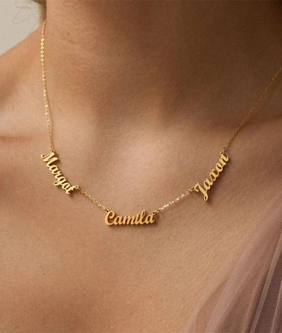 Collier personnalisable prénoms