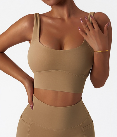 Anti-movement sports bra