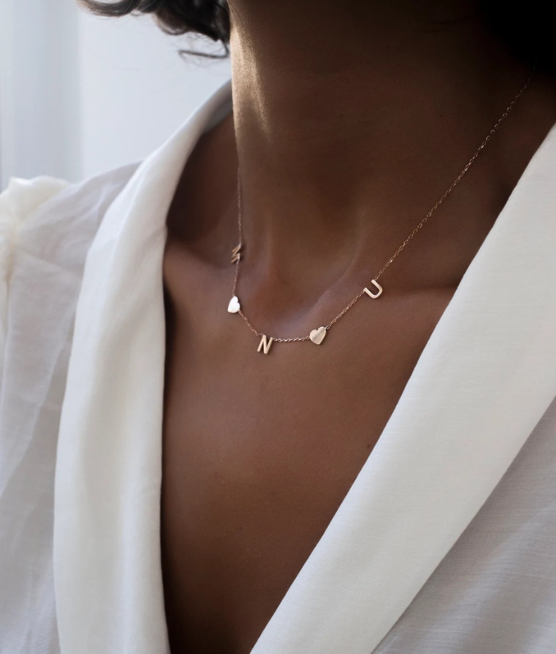 Collier personnalisable "Amour"