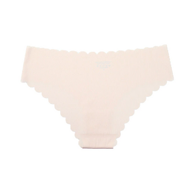 Culotte fine à bords dentelés