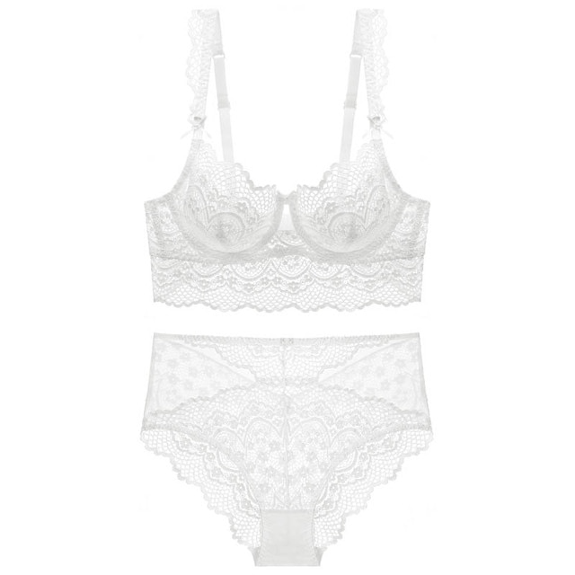 Ensemble bustier confort dentelle