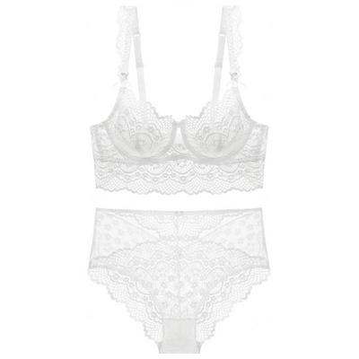 Ensemble bustier confort dentelle