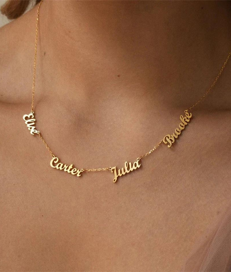 Collier personnalisable prénoms