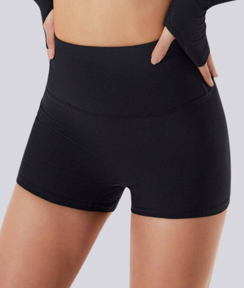 Shorts confortáveis de cintura alta